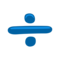 Heavy Division Sign emoji on Messenger